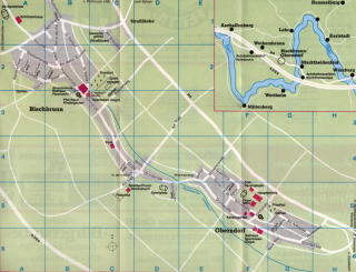 Ortsplan Bischbrunn u. Oberndorf