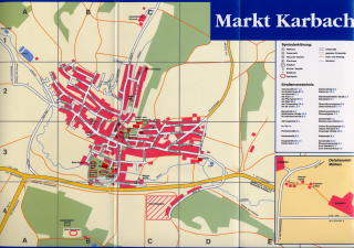 Ortsplan Karbach