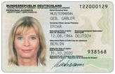Muster Personalausweis